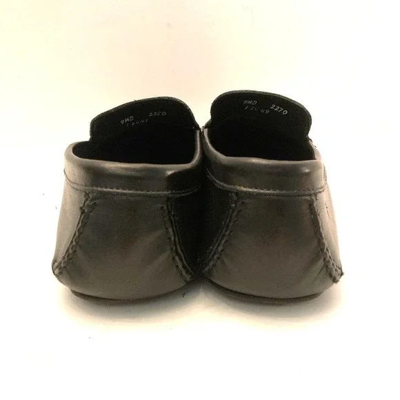 Allen Edmonds SUPER SPORT DRIVER Mens Leather Driving Mocs 9.5 D Black Technogel